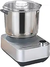Electric Dough Maker with Ferment Function,Stand Mixer 200W Whisk With 304 Stainless Steel Bowl,Microcomputer Timing&Face-Up Touch Panel, Large Capacity for Home Baking,5.5L