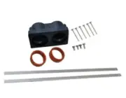 Hot Spring End Cap, Heater 2 Barrel 78077, black