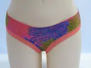 Bonds Ladies Microfibre Skimpy G String Thong Underwear size 16 Multi Print