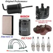 Tune Up Kit Filters Cap Wire Spark Plugs For MAZDA 626 L4 2.2L; TURBO 1989 (for: Mazda)