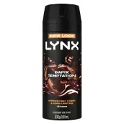 LYNX Dark Temptation Men's Deodorant Spray 165ml - 48hr Protection