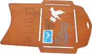 BELLIFFY Wood Material Envelope DIY Tool Vintage Envelope Template for Special Occasions