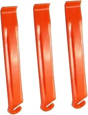 Kisangel 3pcs Bike Tire Levers Multifunctional Pry Tool Opener Bike Tire Crowbar for Random Color