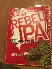 SAM ADAMS REBEL IPA --3 STICKERS-DECALS--5 1/2" X 4"