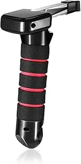 Coyoohouse 3 in 1 Vehicle Support Handles, Elderly Portable Automotive Door Assist Handles, with Seatbelt Cutter and Window Breaker for Elderly and Handicapped (Handles * 1 Pack)