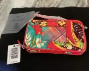 VERA BRADLEY "RFID" SMARTPHONE WRISTLET WALLET in retired RUMBA, NWT