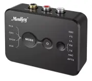 Wireless Bluetooth 5.0 Transmitter & Receiver 2 In 1 Home TV Stereo w/ Cables
