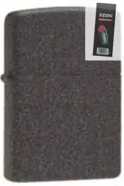 Zippo 211 iron stone cigar Lighter + FLINT PACK