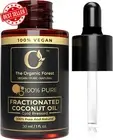 Fractionated Coconut Oil 100% Pure MCT Cold Pressed for Hair Skin Face Body