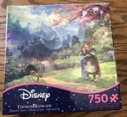 CEACO Thomas Kinkade Disney Jigsaw Puzzle MULAN BLOSSOMS OF LOVE 750 Piece