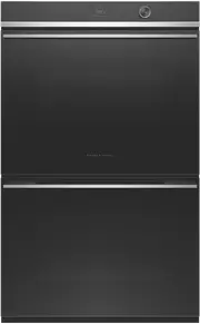 Fisher & Paykel 76cm Series 9, Contemporary Pyrolytic Double Oven
