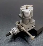 Enya 15D-2 2.47cc 2-stroke old diesel engine for control line, new f/s