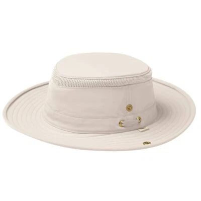 Tilley Airflo Snap-Up LTM3 Hat, Light Stone, 7 3/8