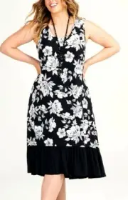 TS TAKING SHAPE plus size S / 16 Empress Dress sexy easy-wear soft stretch NWT!