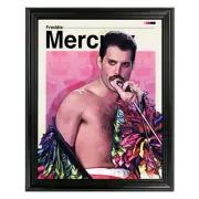 Freddie Mercury Framed Sports Art Photo by Thomas Maxwell