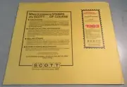 "SCOTT COLLECTION" 1983 MONACO & FRENCH ANDORRA #34 SUPPLEMENT FREE SHP.