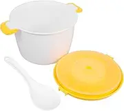 Mikinona Versatile Cookware for Rice Vegetables Soups Microwave Safe Locking Handles Insulated Evenly Heated