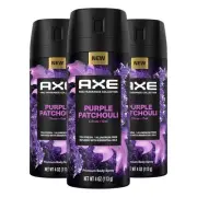 AXE Fine Fragrance Collection Premium Body Spray Purple Patchouli with Citrus +