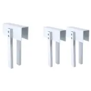 Child Safety Lock Metal Lock Child Safety Lock for Double Door Folding Closet