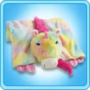 Authentic Pillow Pet Rainbow Unicorn Blanket Plush Toy Gift