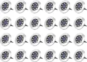 24 Pack Outdoor Solar Lights LED Waterproof Garden Ground Cold Light