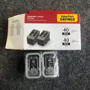 Canon Twin Pack PG-40 Ink Cartridges for PIXMA Printers and Fax Machines, Black