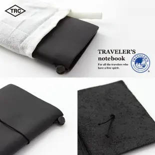 TRC Traveler’s Notebook 旅人筆記本 PA SIZE-黑色