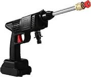 Portable Pressure Washer Cordless 30Bar Pressure Water Spray Gun, 48V Lithium Battery Lasts for 60 Min with Fully Charged, Rechargeable Portable High Pressure Car Washer for Car/Fence/Wall/Deck/Garden