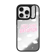 iPhone 16 Pro Mirror Ring Stand Case MagSafe Compatible Full Time Dreamer NEW