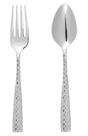 Fortessa Lucca Faceted 2-Piece Serving Set