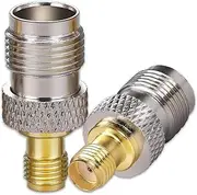 SMA to TNC Adapter TUOLNK SMA Female to TNC Female Coax Connector for Antenna Router SMA TNC Coaxial Adapter 2pcs