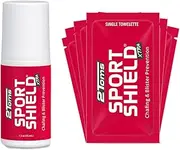 2Toms SportShield for Her - Chafing and Blisters Prevention Combo Pack, 1.50 Ounce Roll-On Bottle and 3 Travel Single Use Packets
