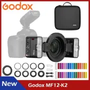 Godox MF12-K2 TTL 2.4G Macro Flash Light Kit 2-Speedlite For Sony Canon Nikon