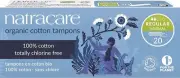 Natracare Non-Applicator Cotton Tampons, Regular EXP 11/25