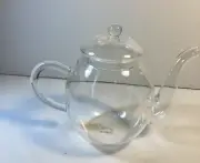 Creno Clear Glass Teapot
