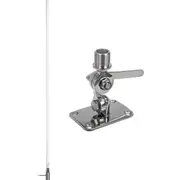 BLACKHAWK ANT-BH-00008 Marine Antenna 698 - 2700 Mhz -7Dbi Includes Adjustable Stainless Steel Base