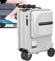 [Whauoy] SE3miniT Adult Driving Suitcase, Mobile Luggage, 3 Speed Setting, App Control, Load Capacity 100 Kg, Can Reversing+ Be Boarded, with USB Charging Port, for Travel