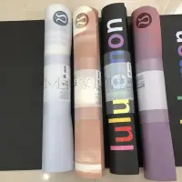 在飛比找Yahoo!奇摩拍賣優惠-Lululemon瑜伽墊初學者防滑女家用健身橡膠瑜伽墊5mm