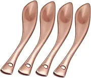 Healeved 4pcs Face Cream Scoop Eye Cream Scoop Eye Cream Applicator Facial Cream Spoons Cosmetics Cream Spoon Face Cream Spoons Facial Cream Scoop Tool Cosmetic Cream Scoops Cosmetic Spoons