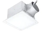 BreezSignature - SIG80-110ELED - 80/110 CFM Fan/Edge-lit Dimmable LED light w...