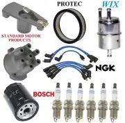 Tune Up Kit Filters Cap Wire Spark Plugs For JEEP SCRAMBLER L6 4.2L 1981-1985