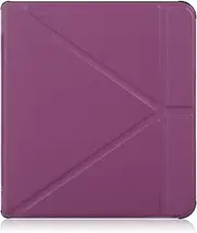 Case for Kobo Forma 8-Inch E-Reader Case, Premium PU Leather Slim Folio with Magnetic Closure and Auto Sleep/Wake Function for Kobo Forma 8" inch E-Reader 2018 - Premium PU Leather cove (Purple)