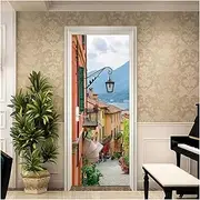 Door Stickers Door Stickers DIY Home Decoration Wall Stickers Living Room Kitchen Art Mural Peel & Stick Wallpaper (Size : 95x215cm)