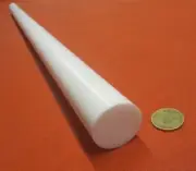 Teflon PTFE Virgin White Rod 1 1/2" (1.50) Diameter x 36" Long, Extruded
