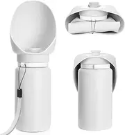 Soft Silicone Travel Pet Water Bottle, 1Pc Soft Silicone Portable Dog Water Dispenser, Soft Silicone Foldable Puppy Water Dispenser for Dog