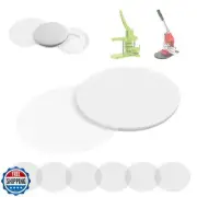 MK.Bear 200 PCS 85mm Clear Film, Plastic Film for Button Maker Machine 75mm/3