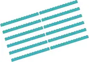 FOYTOKI 12Pcs Magnetic Border Trim for Blackboard Decoration Edging Strips for Classroom Office Easy Install Festival Supplies Stylish Bulletin Board Decor
