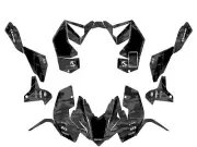 All Years LTR 450 APACHE Grey Senge Graphics Kit Compatible with Suzuki