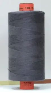 Rasant 120 Thread, 1000m, Colour 2675 DARK ASH GREY, Sewing & Quilting Thread