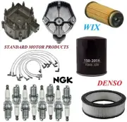 Tune Up Kit Filters Cap Spark Plugs Wire For CHEVROLET K5 BLAZER V8 5.7L 1980